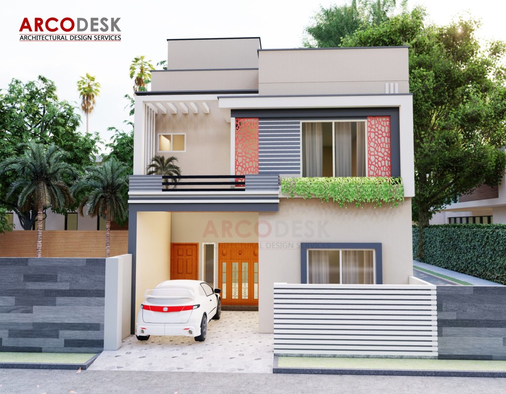 home design 5 marla - Marla Modern House design islamabad - ArcoDesk Pakistan